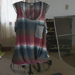 7th Ray leopard print tank